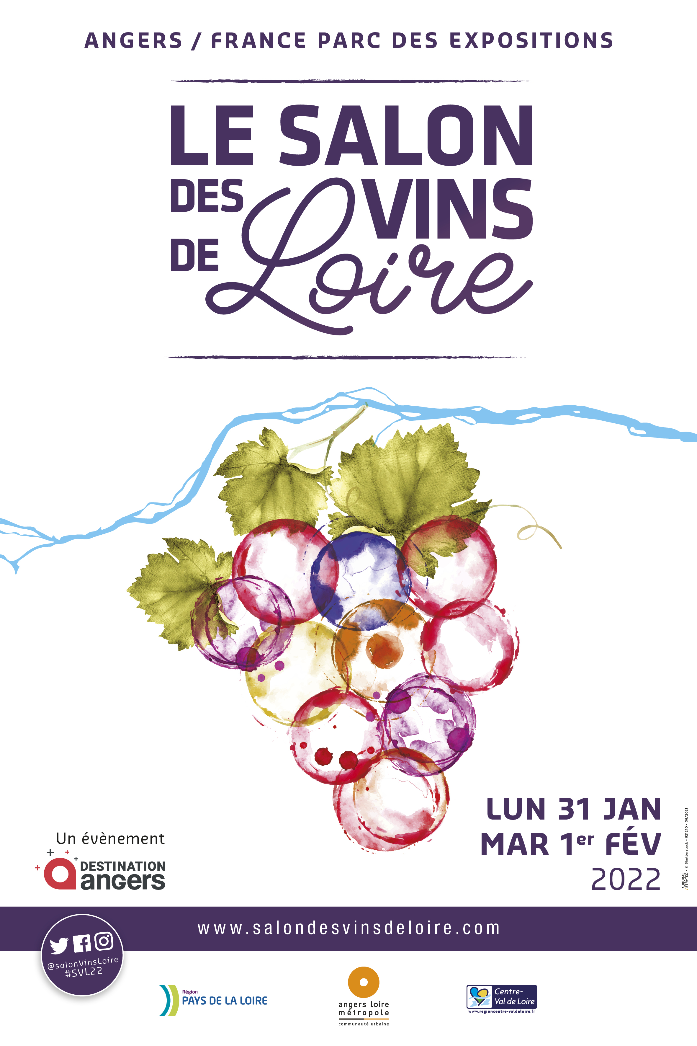 Visuel Salon des Vins de Loire 2022